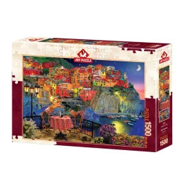 پازل 1500 تکه آرت پازل طرح سینکوئه‌تری ایتالیا Cinque Terre-Italy كد 5375 - front