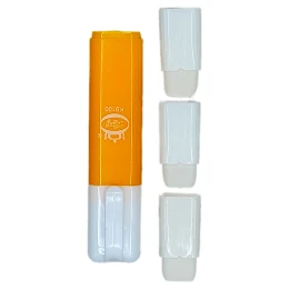 پاک کن کینگ مدل یدک دار فشنگی کد 9100 رنگ زرد - front