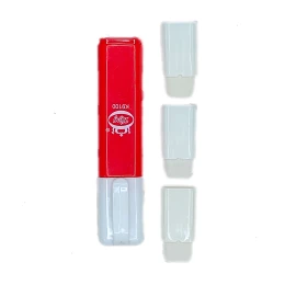پاک کن کینگ مدل یدک دار فشنگی کد 9100 رنگ قرمز - front