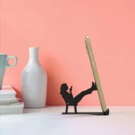 پایه نگهدارنده گوشی موبایل و تبلت طرح دخترک - تصویر 5