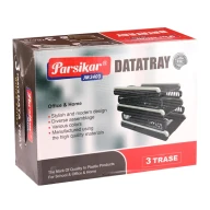 کازیه 3 طبقه JM 3403 رنگ کرم - تصویر 2