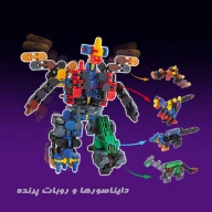 کیت آموزشی کلیک دایناسورها و ربات پرنده - تصویر 4