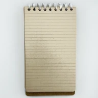 دفتر یادداشت خط‌دار پالتویی (این نیز بگذرد) کد 624 - تصویر 2