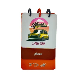 دفتر پله ای ماشین 1کد 159704 - front