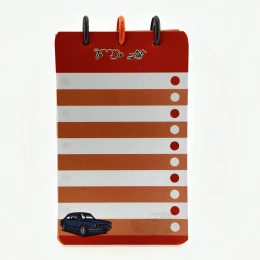 دفتر پله ای ماشین 1کد 159704 - back